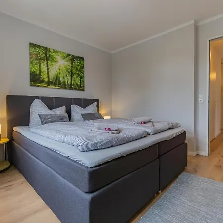 Apartament Spreewald-apartment, 75qm, 2 Schlafzimmer, Tiefgarage, Balkon, Netflix, Waschtrockner *