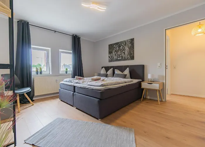 Spreewald-apartment, 75qm, 2 Schlafzimmer, Tiefgarage, Balkon, Netflix, Waschtrockner Lejlighed